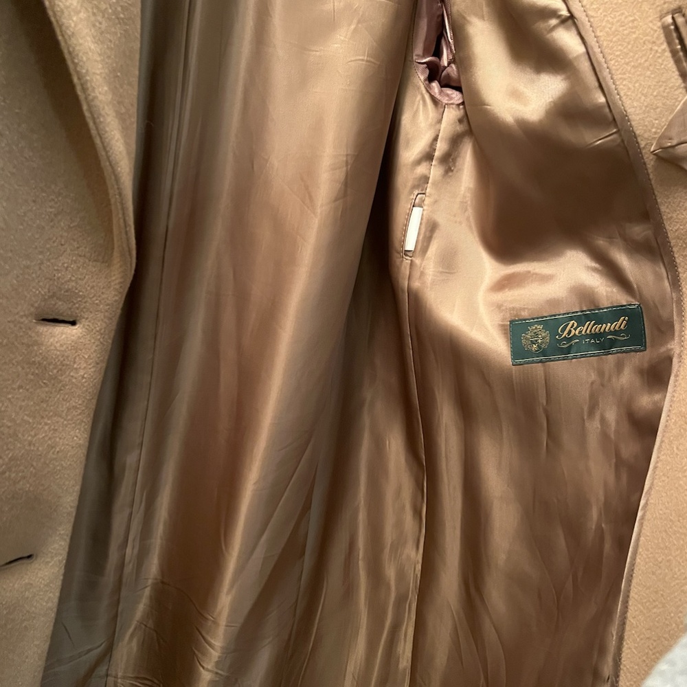 NEW! WILFRED THE NEW ONLY COAT  in Gold Camel Size S - Picture 4 of 5